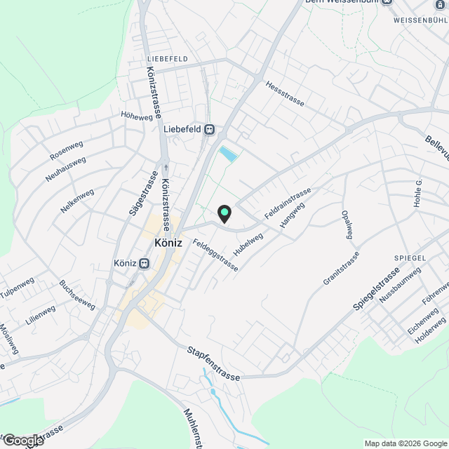 Zentrale Wohnung in ruhiger Lage (15min zum Bahnhof Bern) - Karte