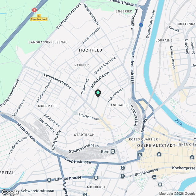 Erstvermietung nach Sanierung in der Länggasse - Karte