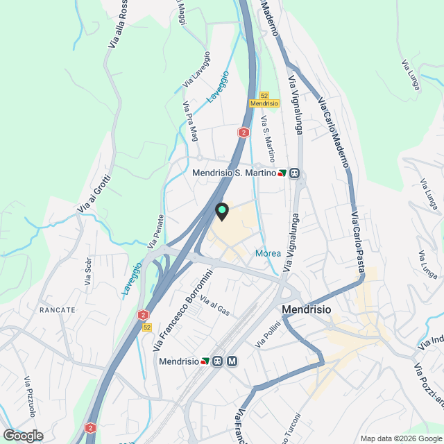 2.5 locali in prima locazione a Mendrisio - Karte