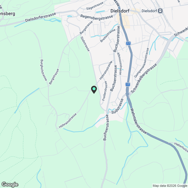 Helle 3½-Zimmer-Wohnung im Erdgeschoss mit grosser Terrasse in Dielsdorf - Karte