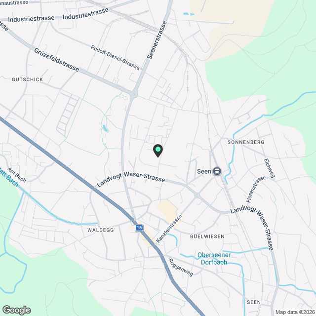 Wohnen in Winterthur Seen – Erstbezug nach Sanierung - Karte