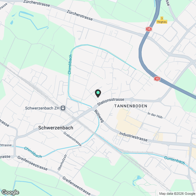 3.5 Zimmer Neubau Wohnung in Volketswil mit 11 qm Loggia und TG mit E-Auto Ladestation - Karte