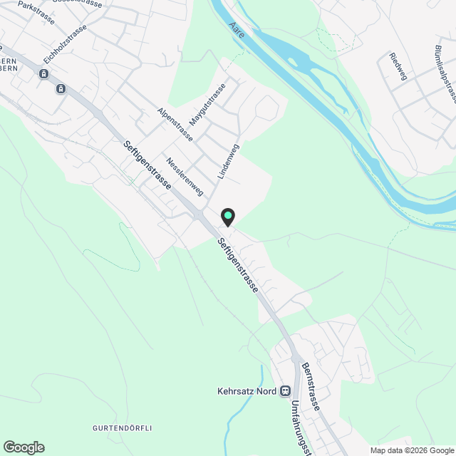 3.5 Zi stadtnah und grün in Kleinwabern - Karte