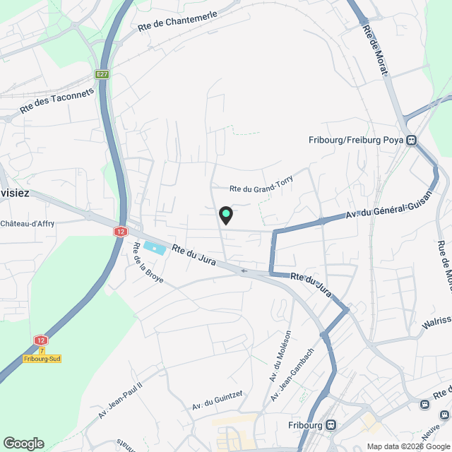 Wohnung in Freiburg - Karte