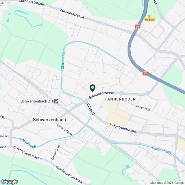 Möblierte 2.5-Zimmer-Wohnung in Volketswil – befristete Untermiete mit Aussicht auf Übernahme - Karte