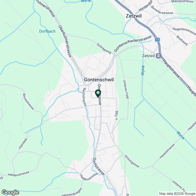 Wohnung in Gontenschwil - Karte