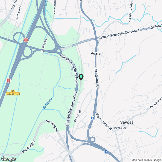 Affittasi nuovo app.to di 2.5 locali al 1° piano - Vezia - Res. Platanus - Karte