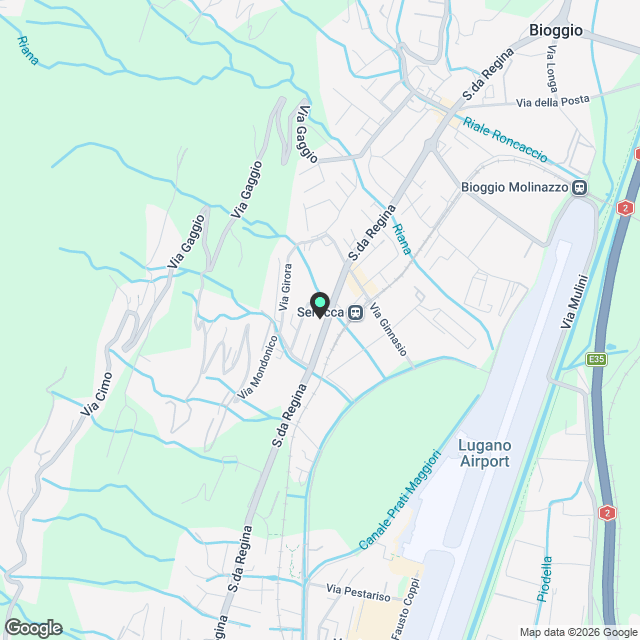 Subentro Appartamento 1.5 Locali ad Agno - Karte