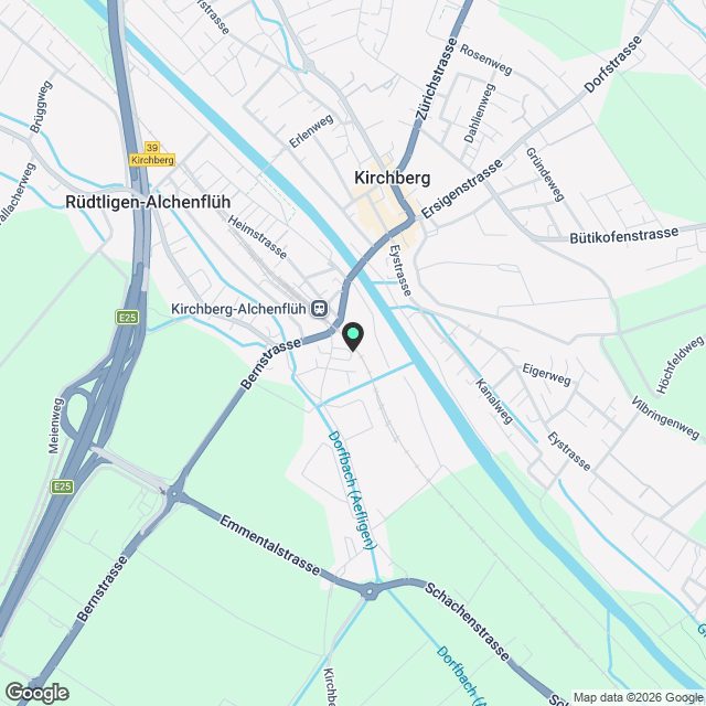 Letzte Wohnung: 3.5-Zimmerwohnung im Kräuchi-Areal - Karte