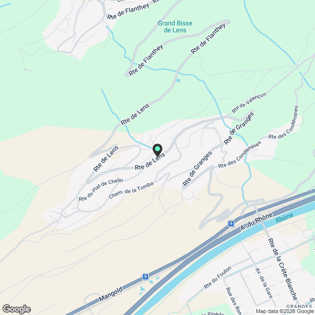 Entre Sierre & Sion - Belle villa récente - Karte