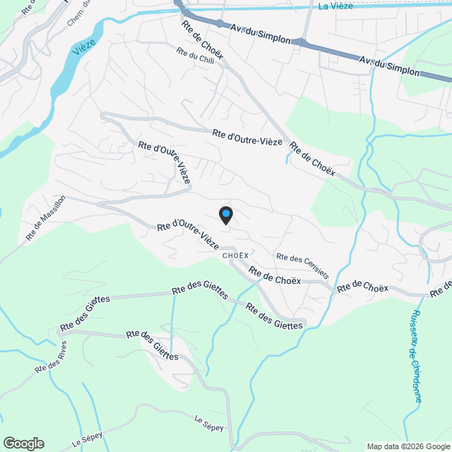Villa individuelle NEUVE de 4,5 pièces avec belle vue sur la plaine. - Karte