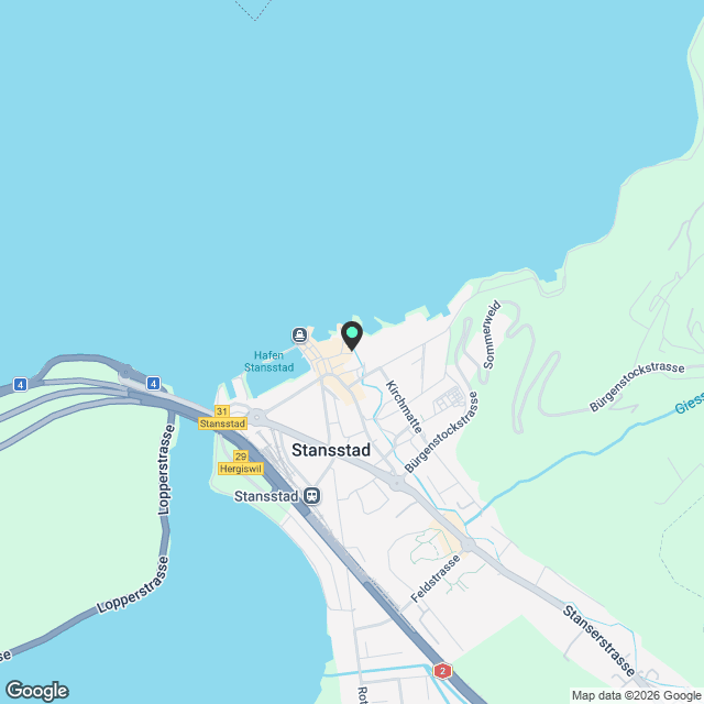 Exklusive 2.5-Zimmer-Wohnung in Stansstad – Erstbezug mit Seesicht - Karte