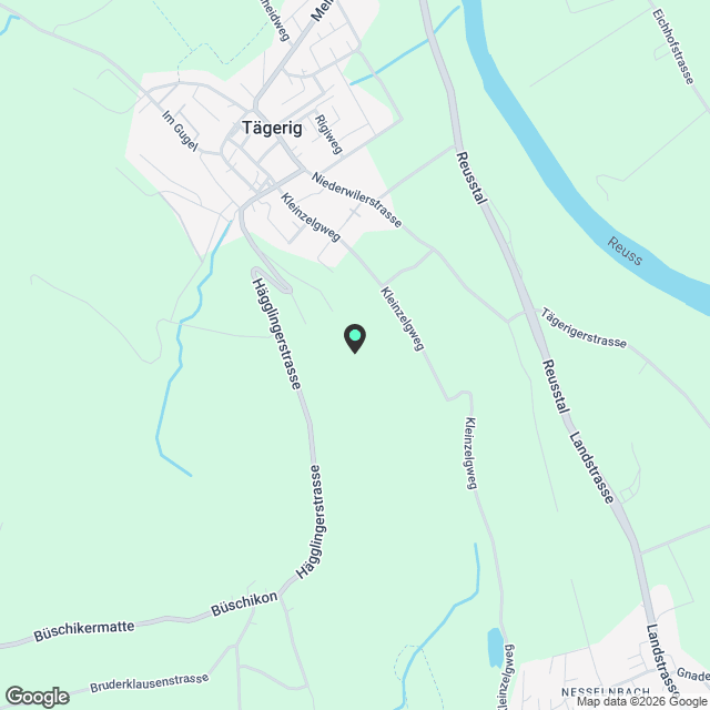 Wohnung in Tägerig - Karte