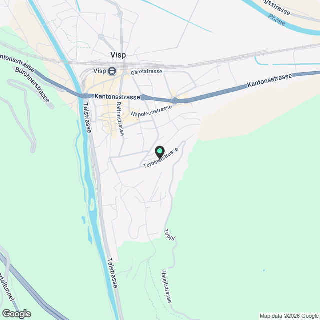 Neuwertige 2.5-Zimmer-Wohnung (Baujahr 2025) mit traumhaftem Panoramablick – ab 01. Januar 2027 - Karte
