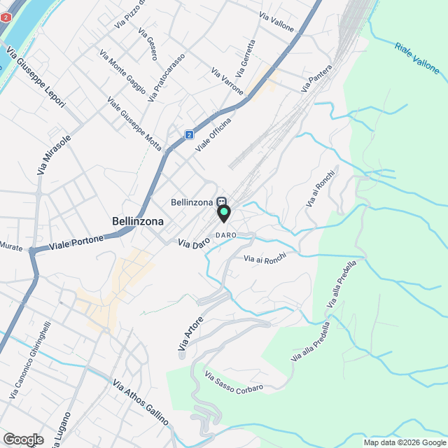 Appartamento arredato con balcone – 2 min dalla stazione di Bellinzona, da 1 mese - Karte
