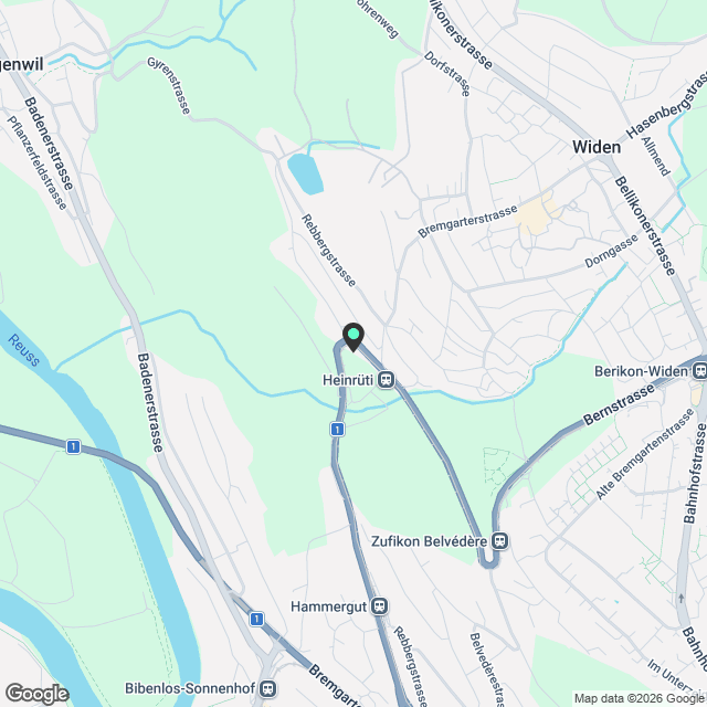 Erstvermietung gestartet! heinrueti-park.ch - Karte