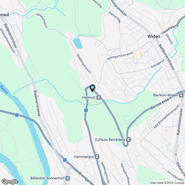 Erstvermietung gestartet! heinrueti-park.ch - Karte