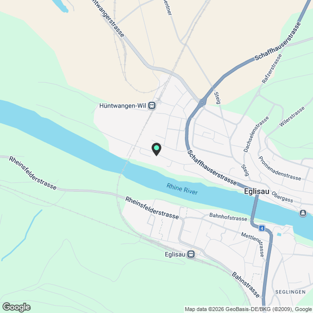4 ½ Zimmer Gartenwohnung in Eglisau 8193 - EG - Verfügbar Februar 2027 - Karte