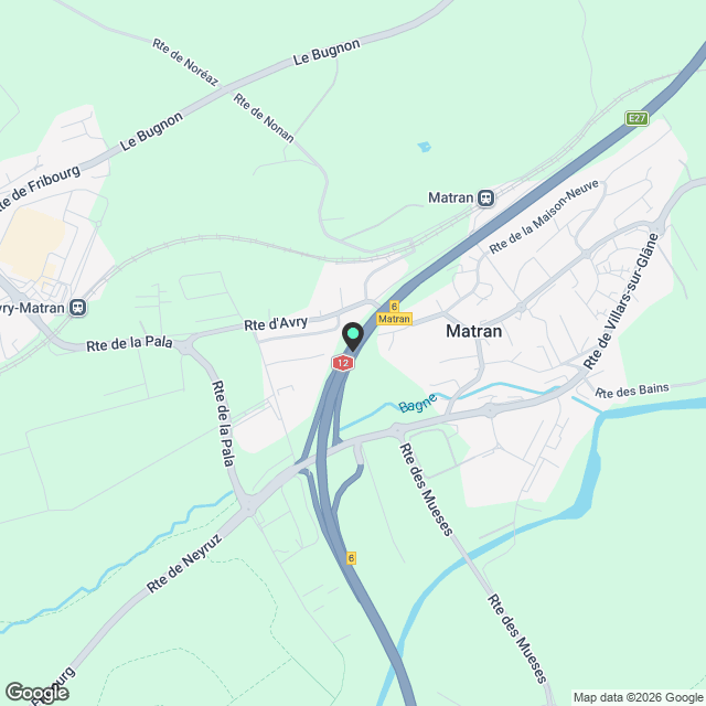 05689 - Appart. 3½ PCES - IMP. CHAMP-RIOND 22 - MATRAN - Karte