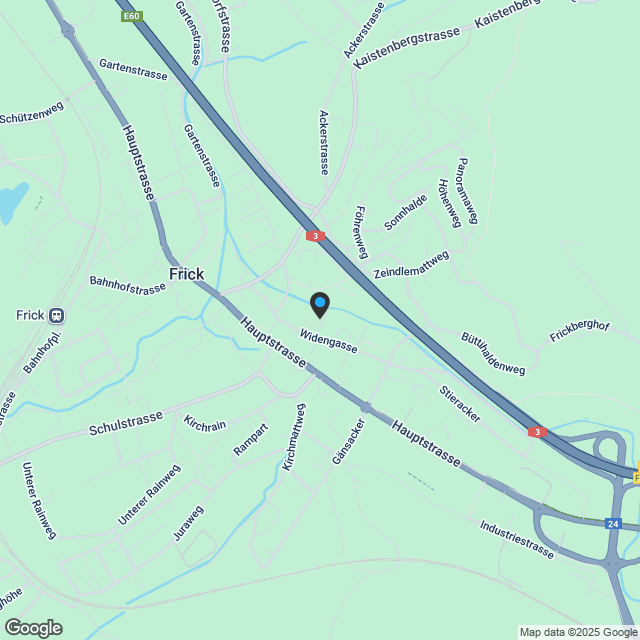 Frick: Ansprechende Eigentumswohnung - Karte