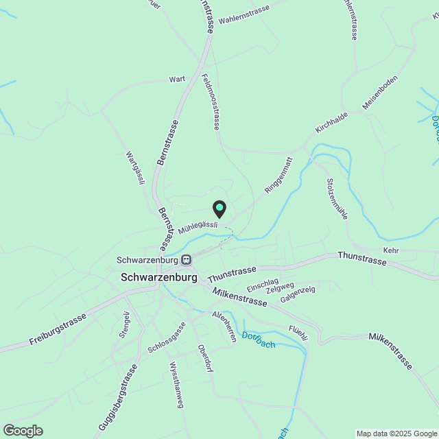 Bachmatte - Schwarzenburg - Karte