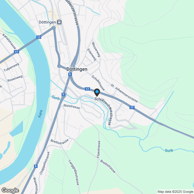 Döttingen – Wohnkomfort und Lebensqualität - Karte