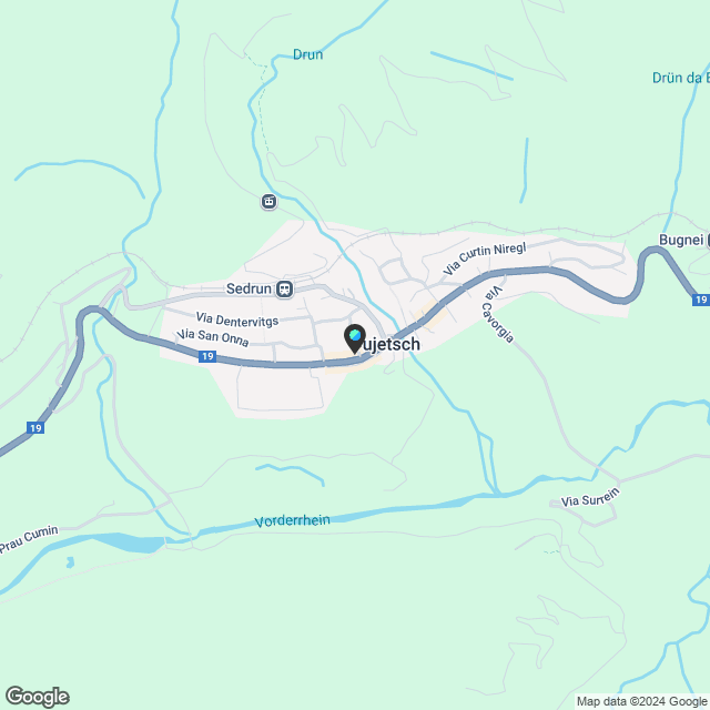Schöne neue Zweit/Erstwohnungen in Graubünden - Karte