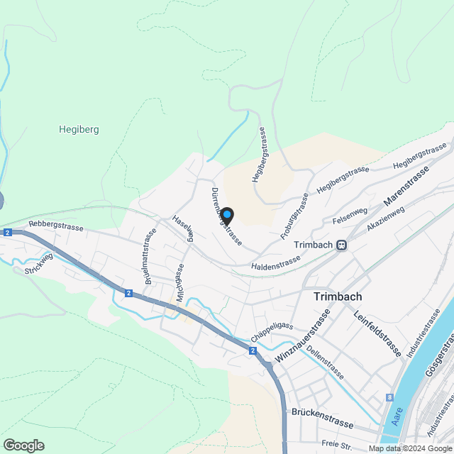 Am Düriberg Trimbach - Wohnen mit besten Aussichten - Karte