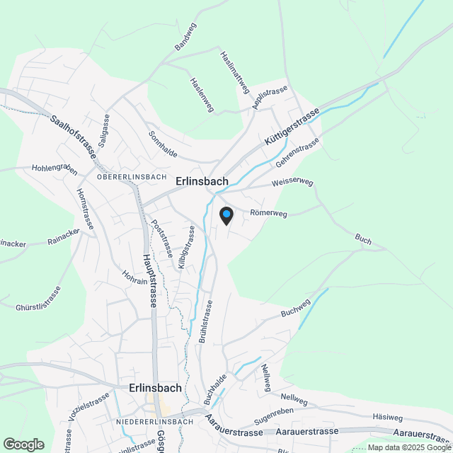 Erlinsbach Gartenweg - Zuhause an attraktiver Lage - Karte