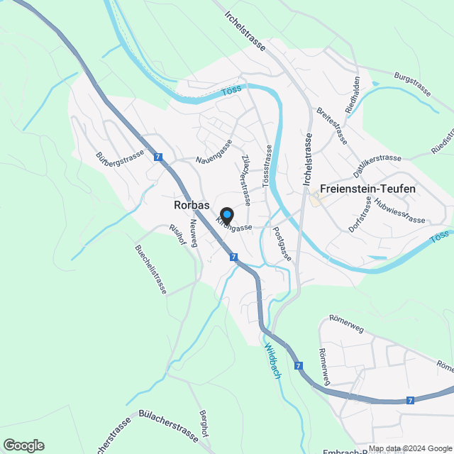 Neubau - Eigentumswohnungen in Rorbas - Karte