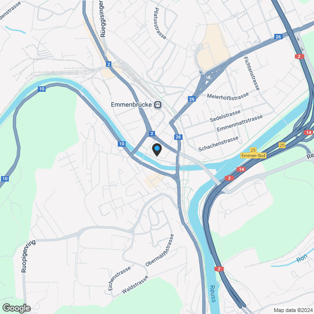 Eigentumswohnungen in Luzern - Karte