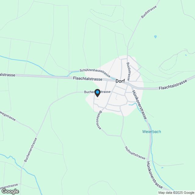Wohnüberbauung TROTTENACKER in Dorf ZH - Karte