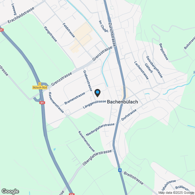 Eigentumswohnungen Länggen - Bachenbülach - Karte