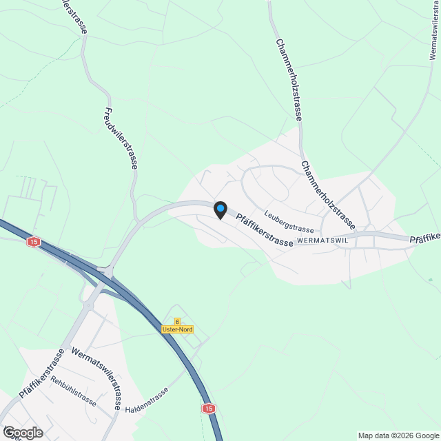 Exklusive 5.5-Zimmer-Wohnung in Wermatswil - Karte