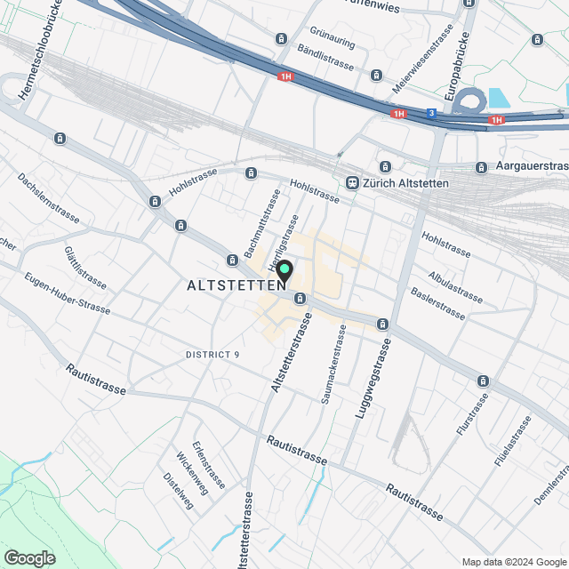 "TILIA" - Zürich - Karte