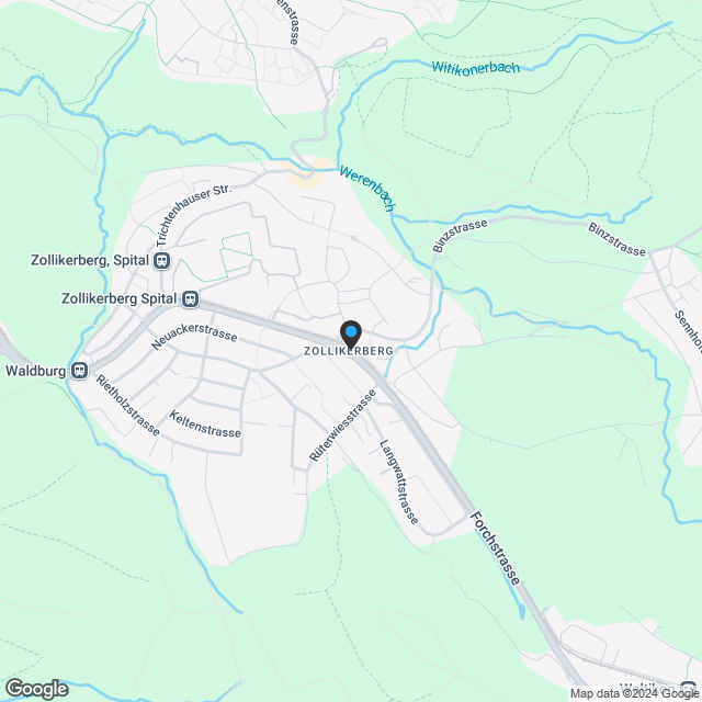 Zollikerberg - Exklusivität garantiert - Karte