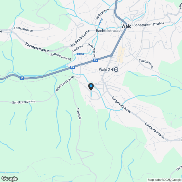 Omnia - attraktives Neubauprojekt in Wald ZH - Karte