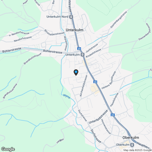 BAUSTART ERFOLGT | "FINKENWEG" UNTERKULM | 16 ETW - Karte