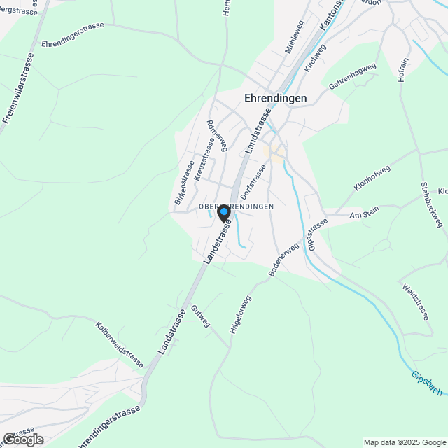 Ehrendingen: Doppel- und Reiheneinfamilienhäuser - Karte