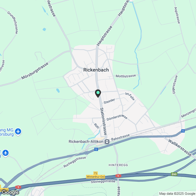 Erstvermietung - 10 Wohnungen in Sulz (Rickenbach) - Karte