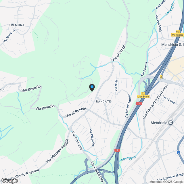 Duplex - Mendrisio - Karte