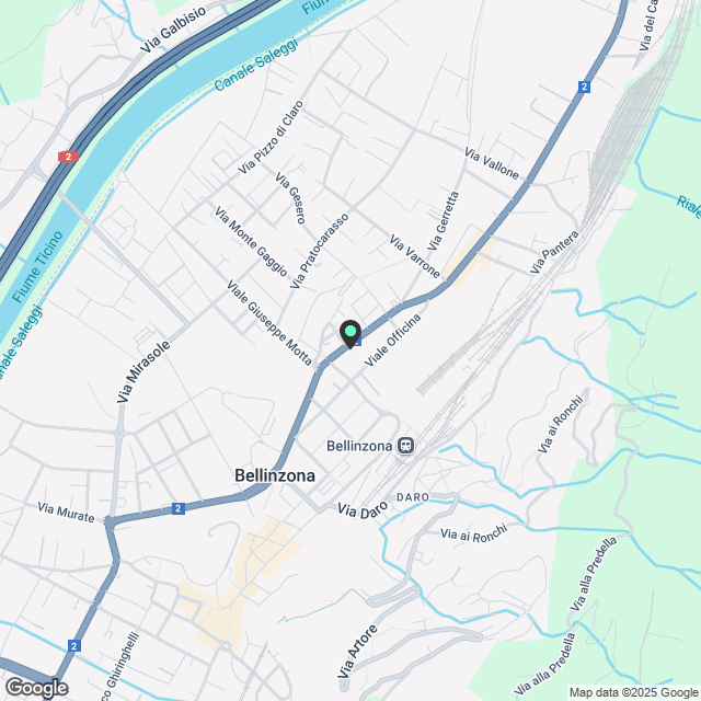 Annuncio del progetto - Bellinzona TI - Karte
