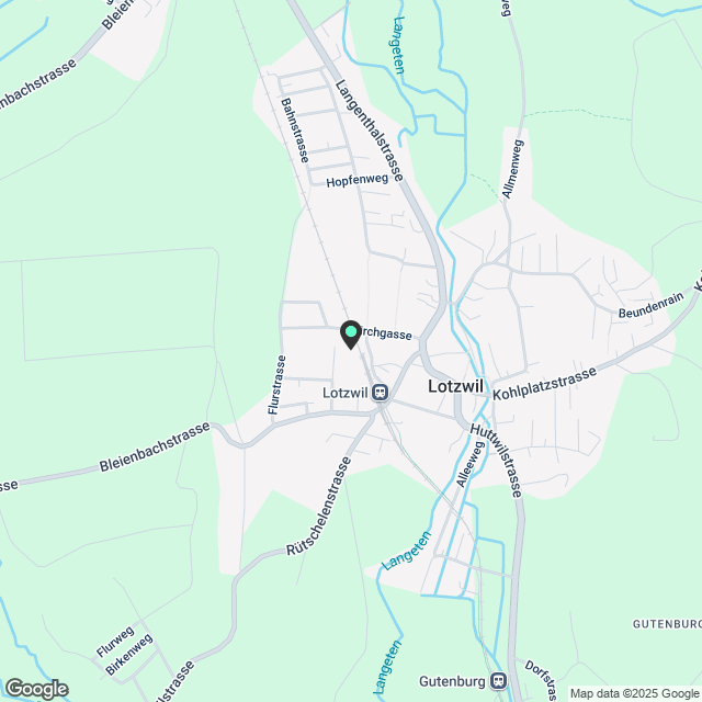 Erstvermietung 3.5-Zimmer-Attika-Wohnung mit grosser Terrasse und Sitzplatz - Karte