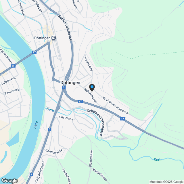 Attraktive 3.5-Zimmer-Eigentumswohnung in Döttingen - Karte