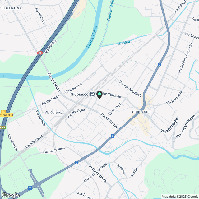 Giubiasco: Appartamento 3.5 locali - Karte