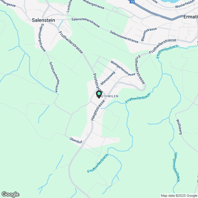 3.5 Zimmerwohnung in Fruthwilen - Karte