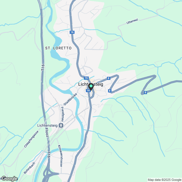 3 ½ Zimmer-Wohnung in Lichtensteig mieten - Karte