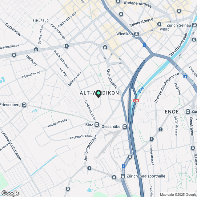 Erstvermietung in Zürich-Binz - Karte