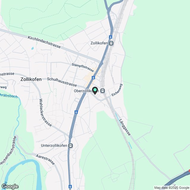 5.5 Zimmerwohnung in Zollikofen - Karte