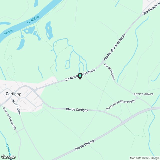 Superbes neues helles Duplex im Herzen von Cartigny - Karte